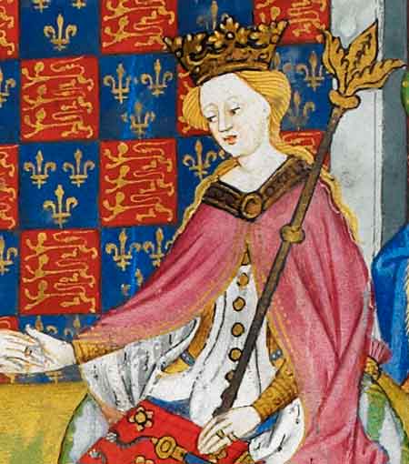 Margaret of Anjou, wife of King Henry VI, sought sanctuary at Beaulieu Abbey
